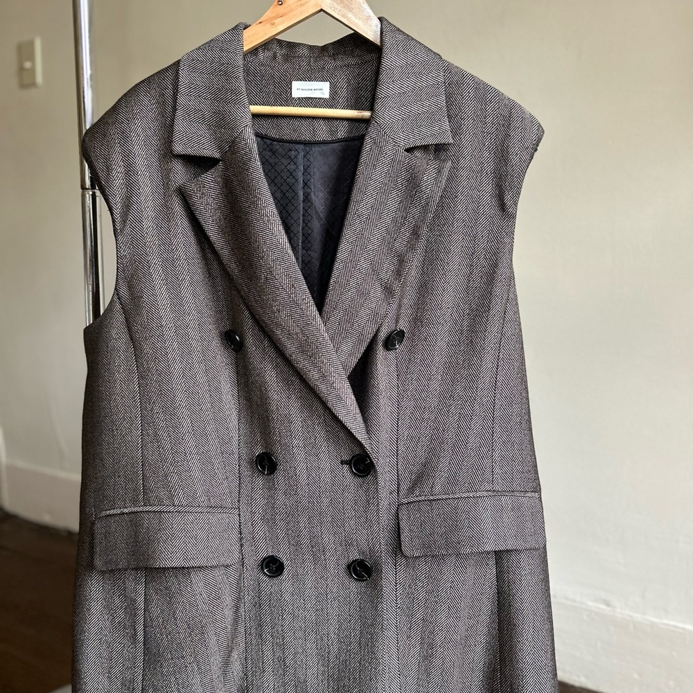By Malene Birger - Daisa Pinstripe Blazer Vest